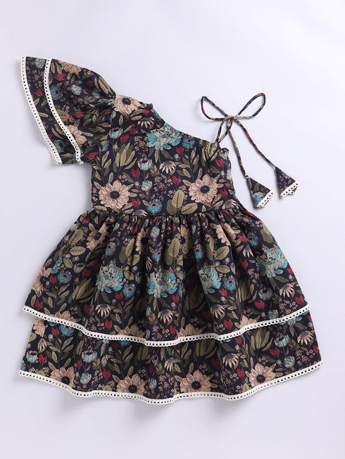 Girl's' Black Dress